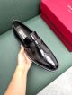 Ferragamo Man Black Calfskin Business Leather Shoes 0428122 (7)_th.jpg